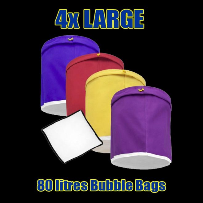 Bubble Bag Kit Large 4pcs